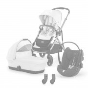 Gazelle 3in1 - Moss Green/Moon Black